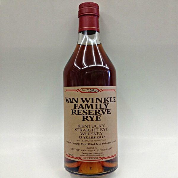 Van Winkle Family Reserve Rye 13 Year